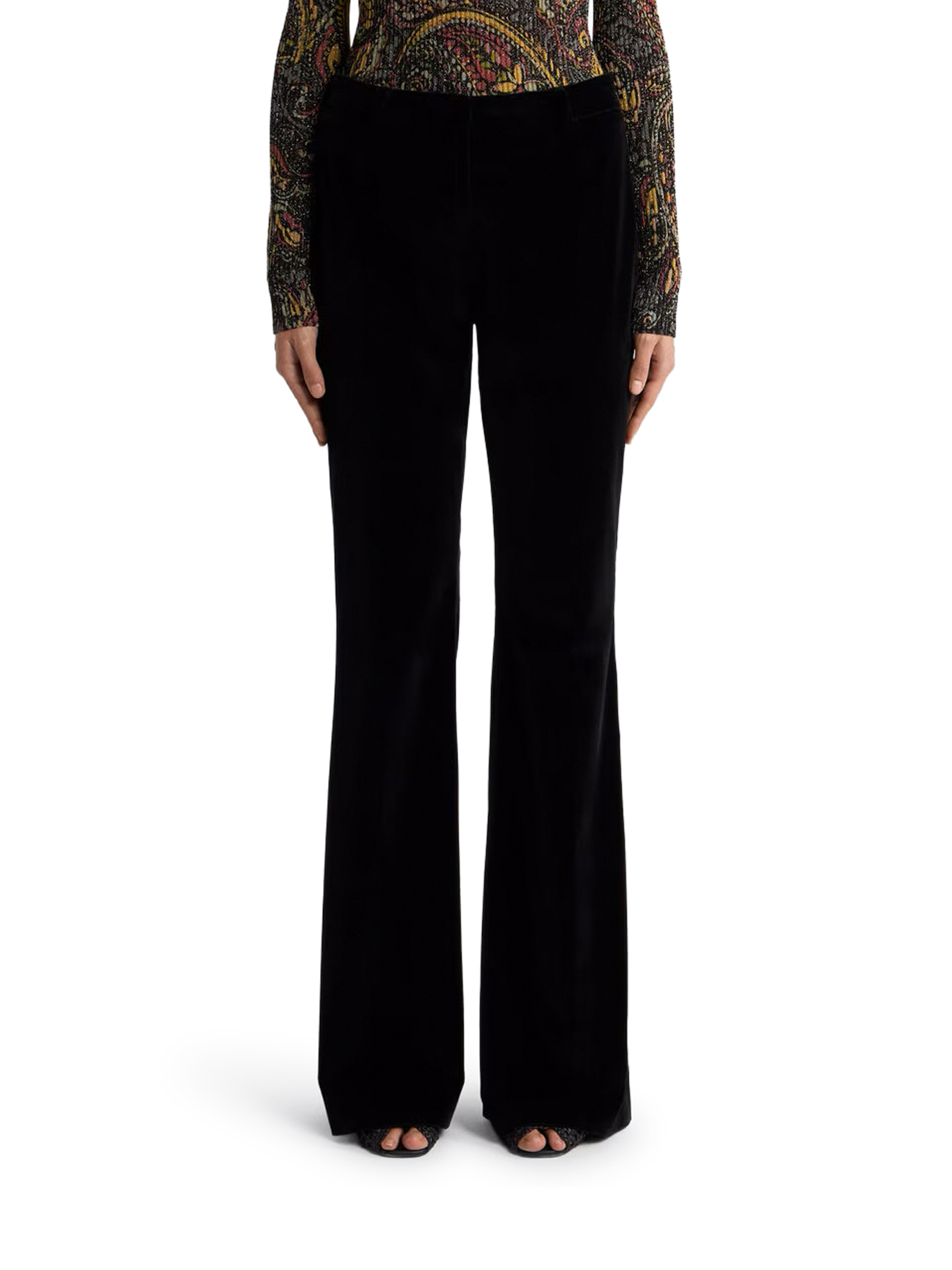 [Etro] Trousers FW26 WREA003399TUEI1N0000 BLACK