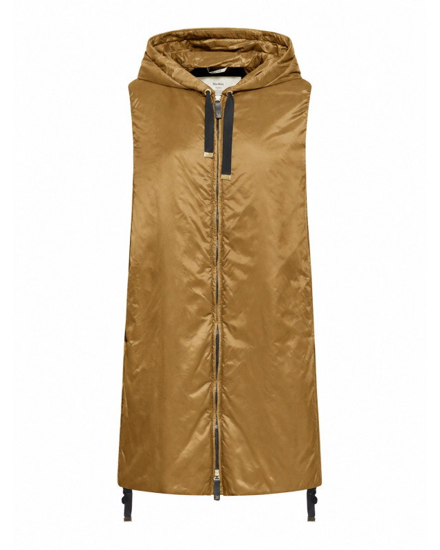 [MAX MARA THE CUBE] Down Vest FW26 2629296054600051 CARAMEL