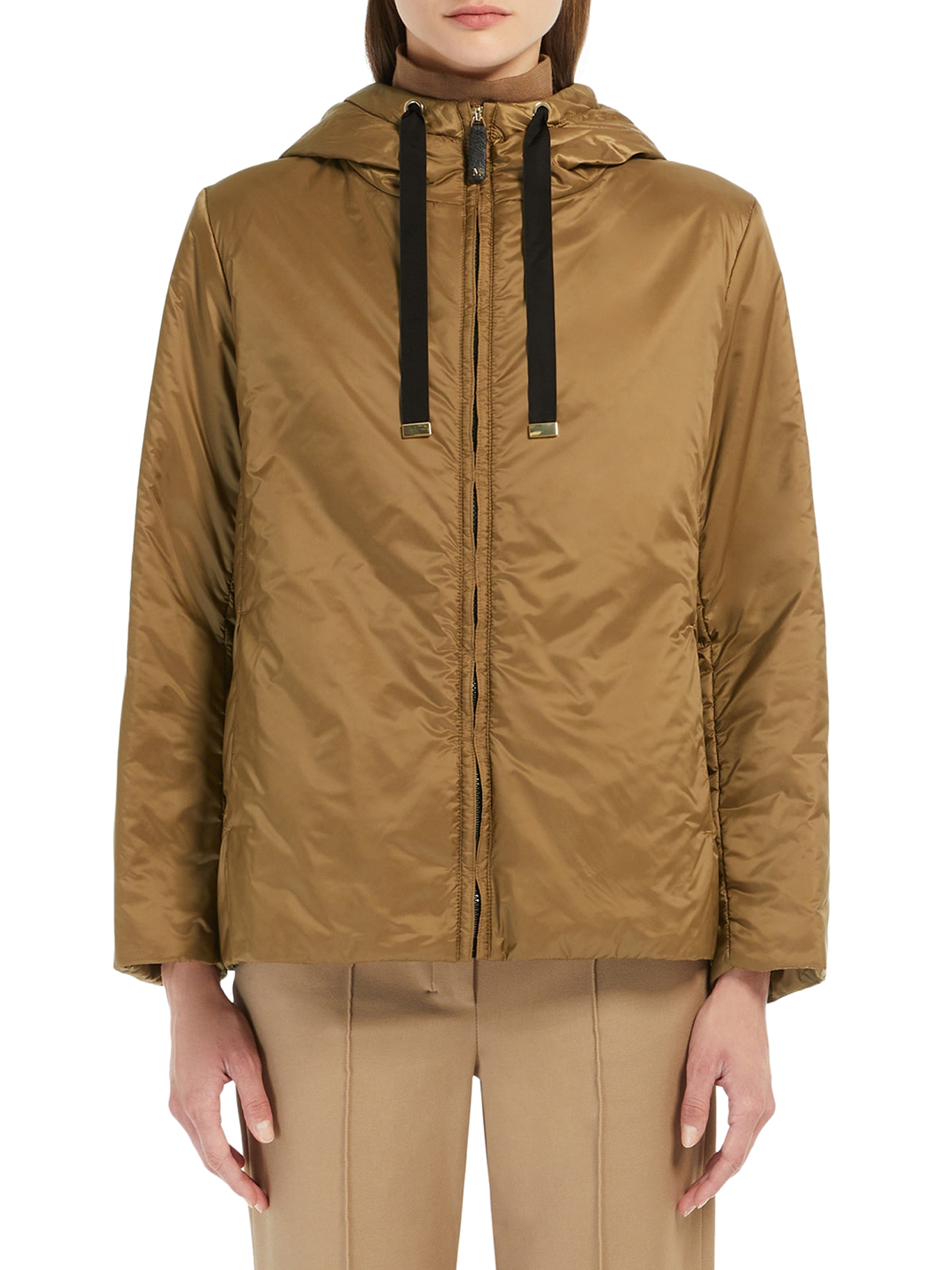 [MAX MARA THE CUBE] Down jacket FW26 2629486034600051 CARAMEL
