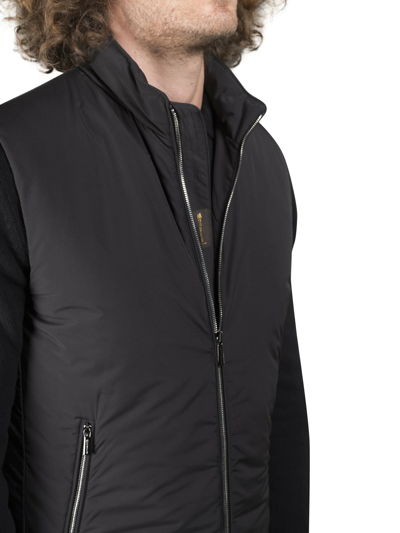 [Moorer] Vest FW26 MOUGI200315TEPA034U0001 BLACK