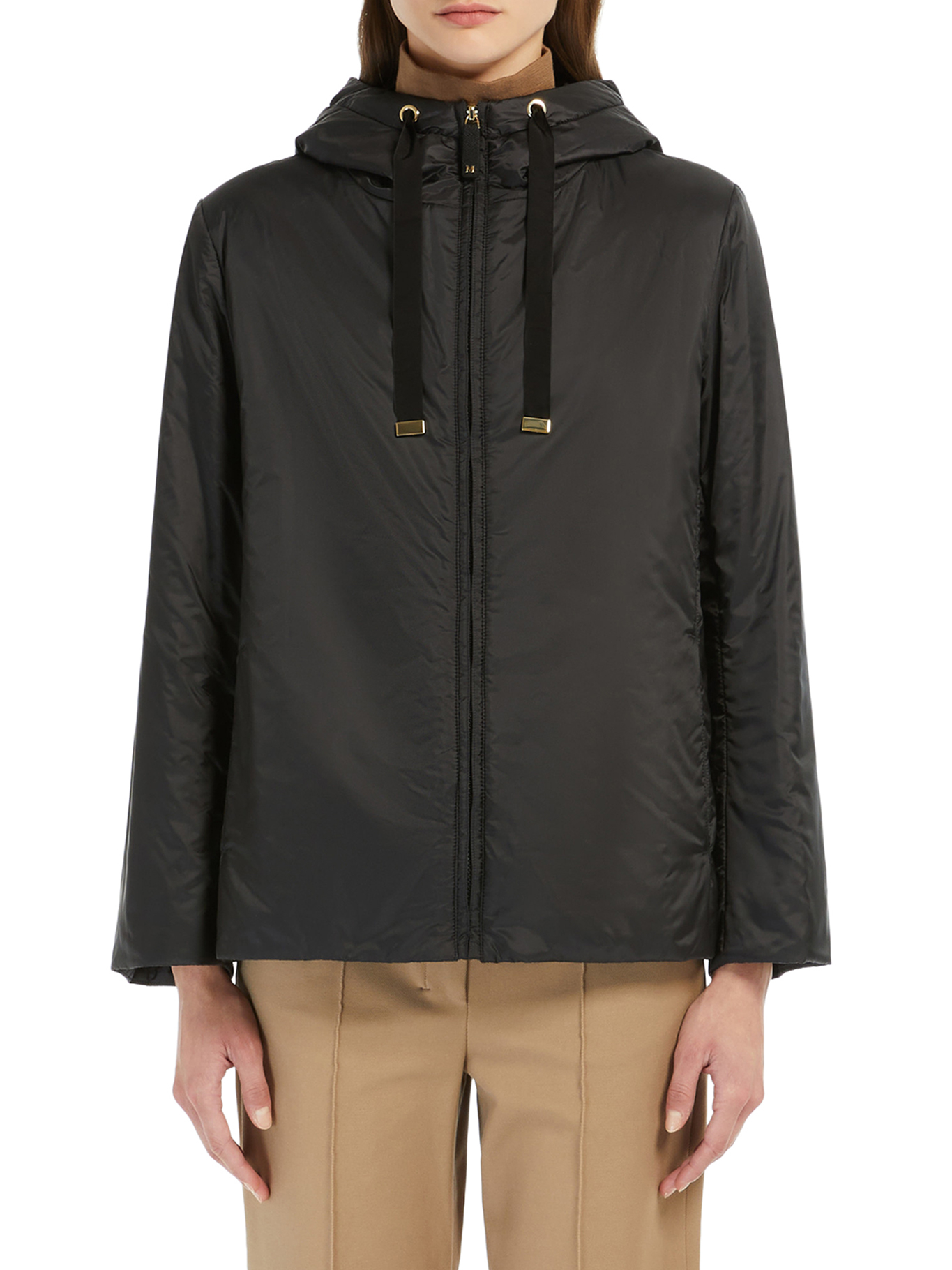 [MAX MARA THE CUBE] Down jacket FW26 2629486034600009 BLACK
