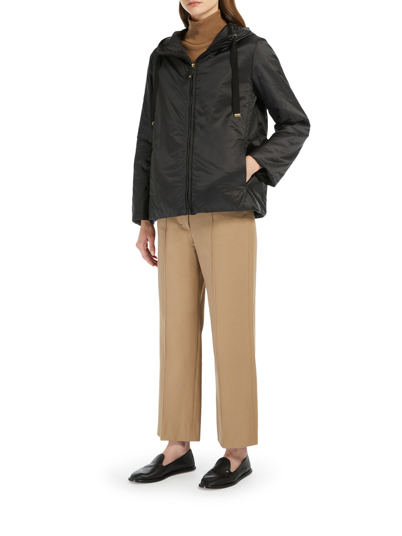 [MAX MARA THE CUBE] Down jacket FW26 2629486034600009 BLACK