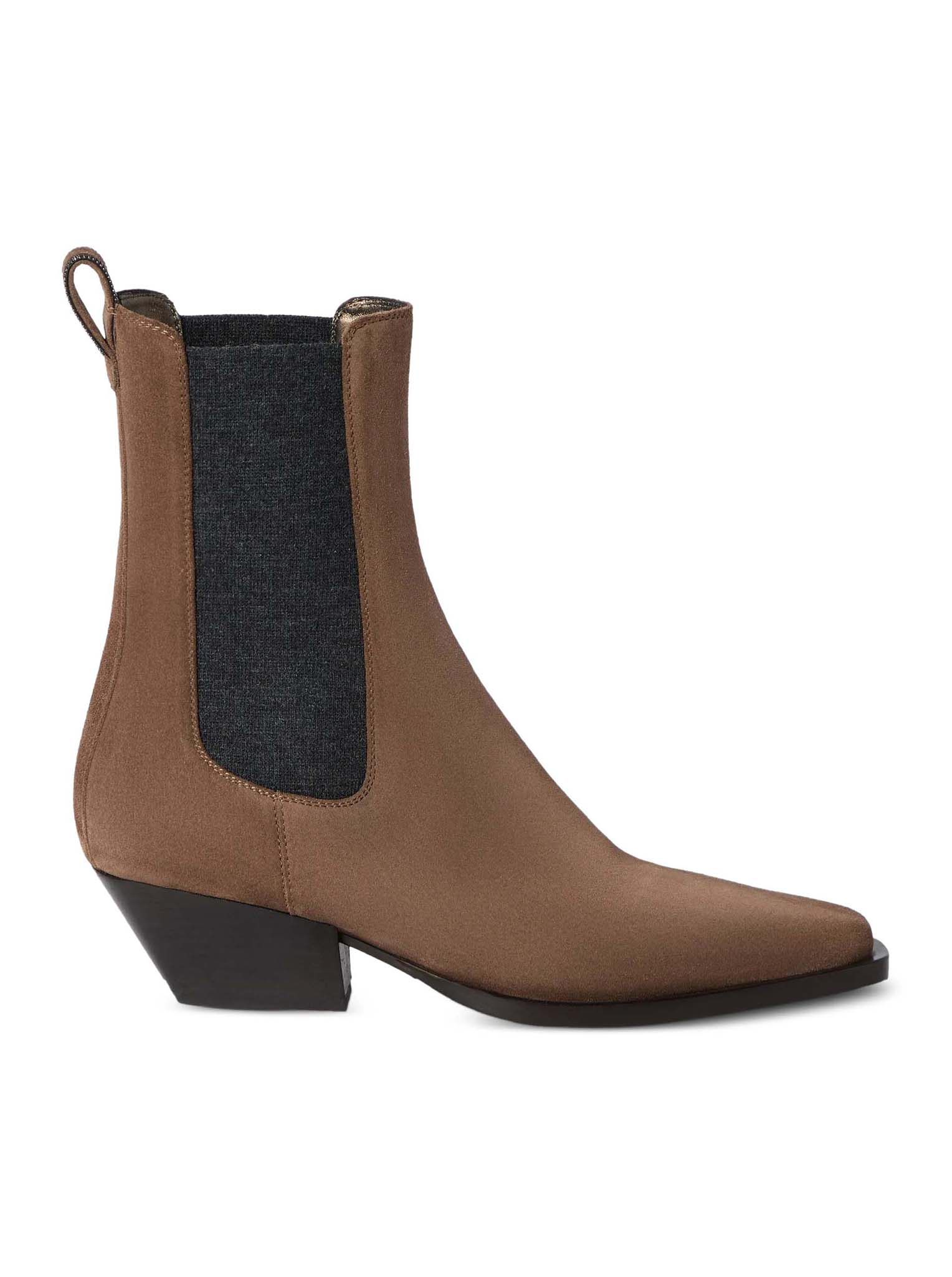 [Brunello Cucinelli] Ankle Boots FW26 MZSFC3080C9773 CARAMEL