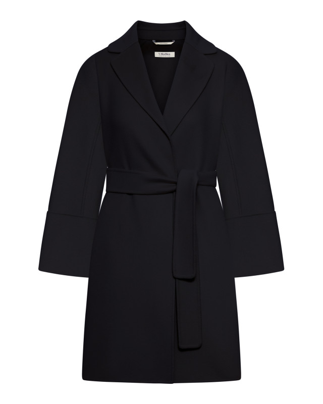 [S Max Mara] Coat FW26 2629016091600013 BLACK
