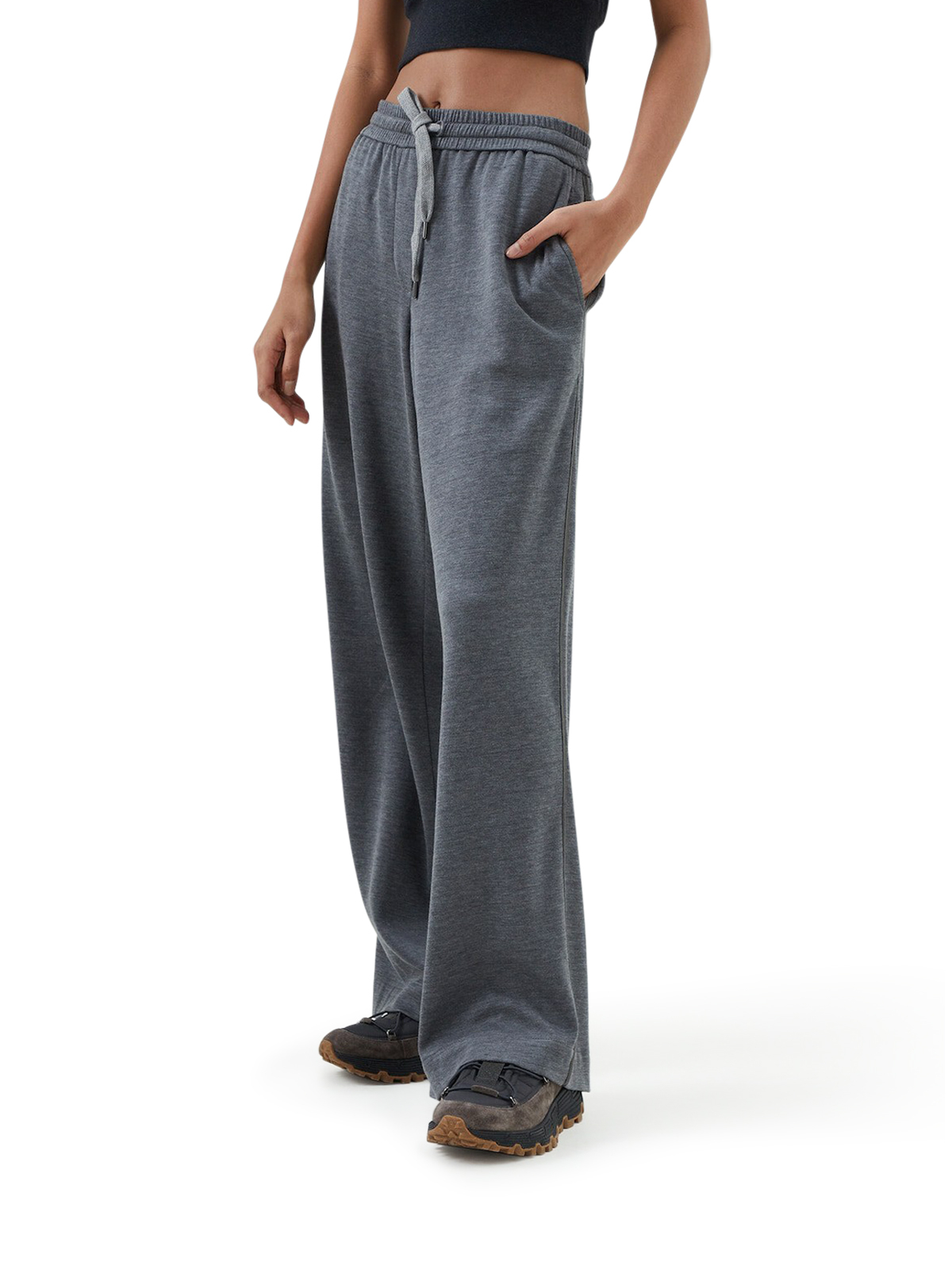 [Brunello Cucinelli] Trousers FW26 MD828SM689C572 DARK GREY LIGHT GREY
