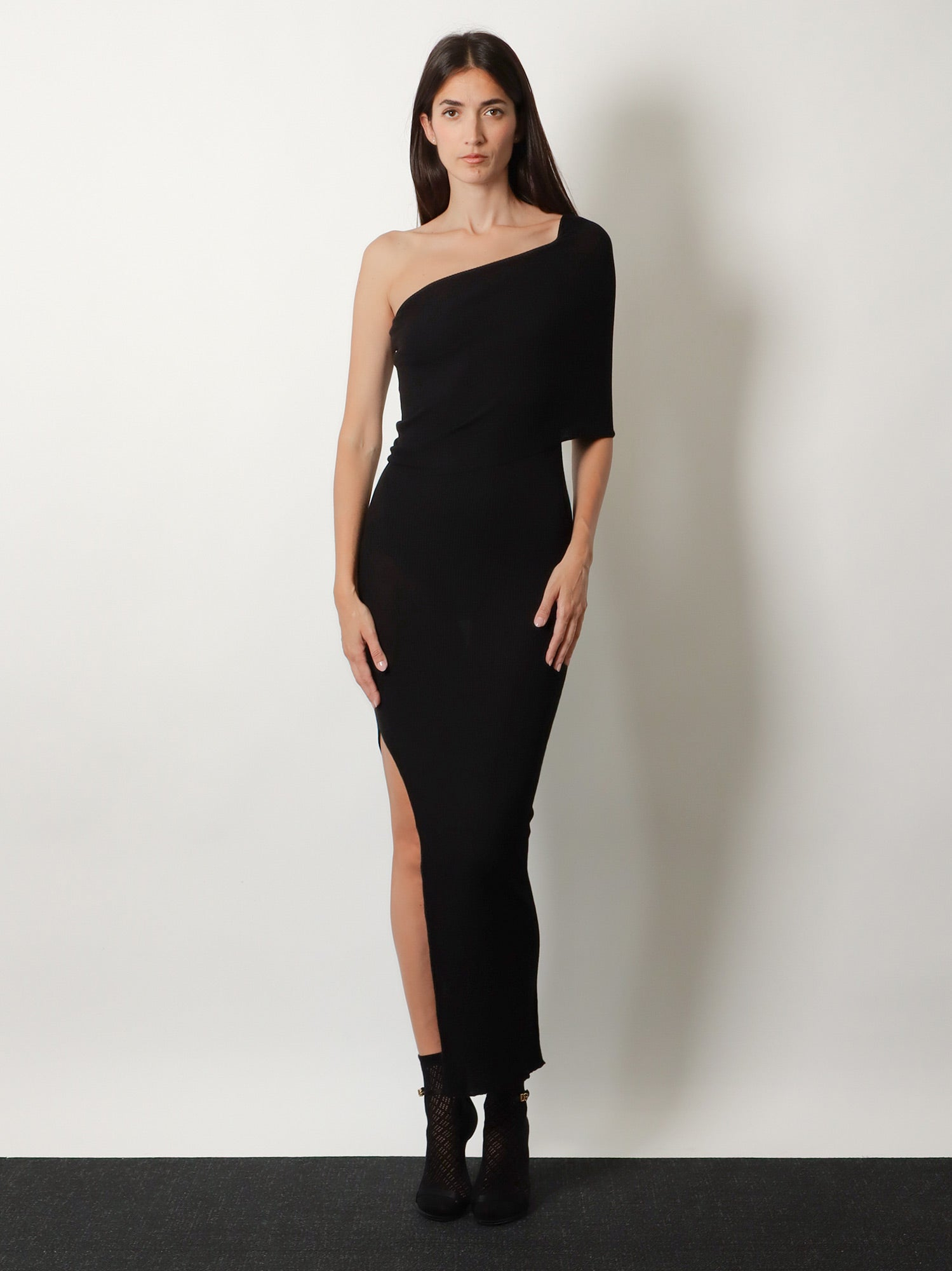 [Rick Owens] Sleeveless dress FW26 RP02F5627RIBM09