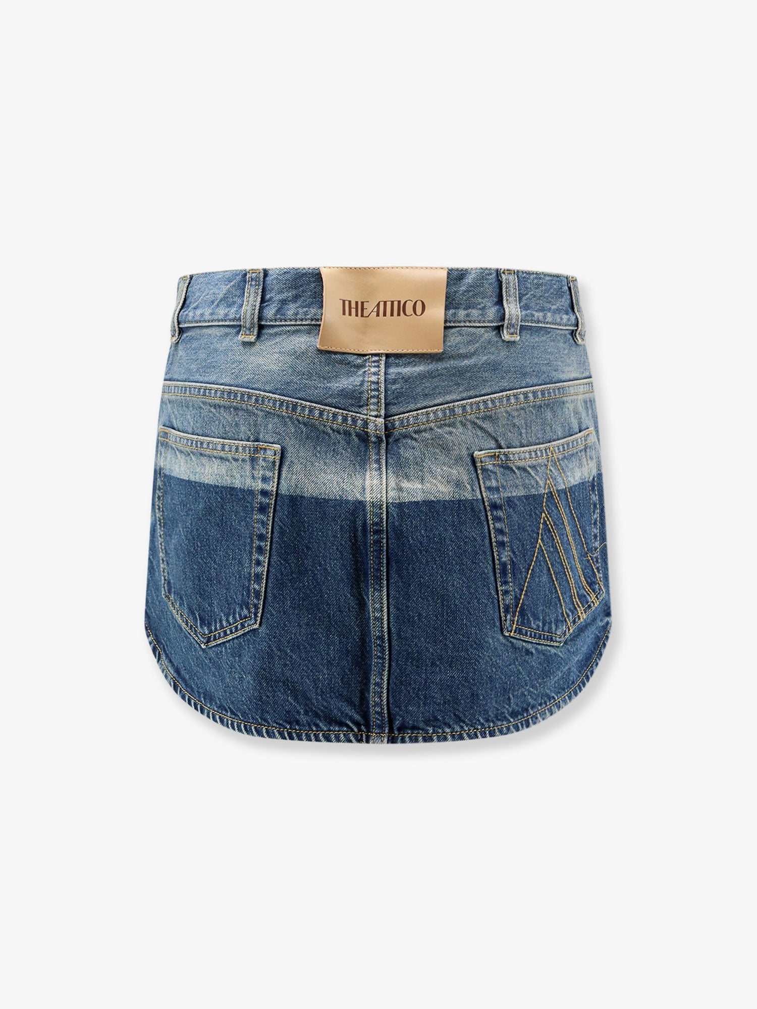 [The Attico] Mini skirt FW26 261WCR00164DDD120SD257