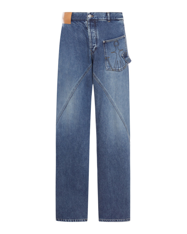 [J.W.Anderson] Jeans FW26 DT0126PG1849172 MID BLUE