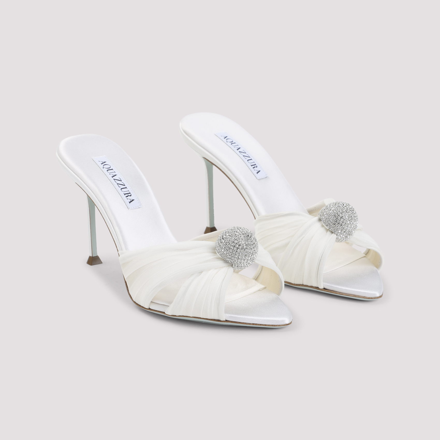 [Aquazzura] Mules SS26 MSYMIDBR.CHA