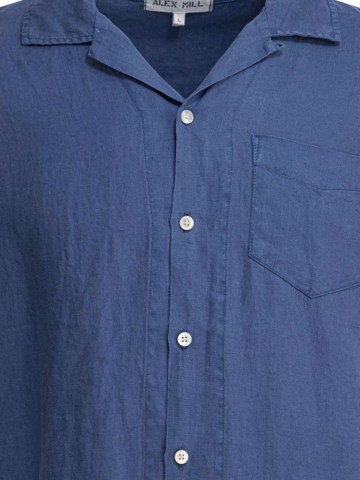 [Alex Mill] Shirts Short Sleeve SS26 234-MS035-2703PACIFIC