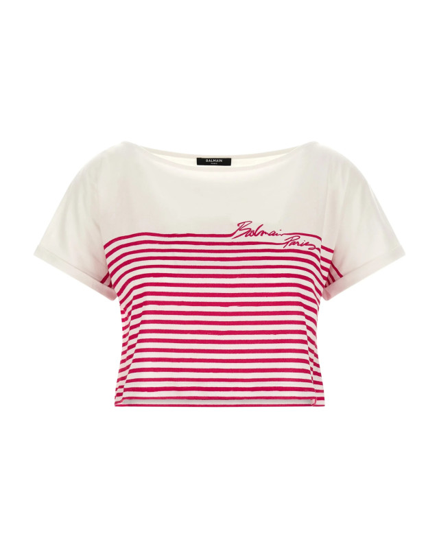 [Balmain] T-shirts Short Sleeve SS26 GF1EE150GF53GVA