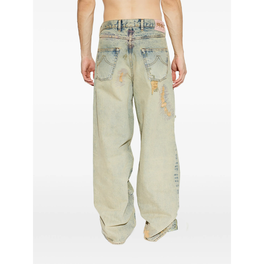 [Kenzo] Jeans SS26 FG55DP4246Q8  DB