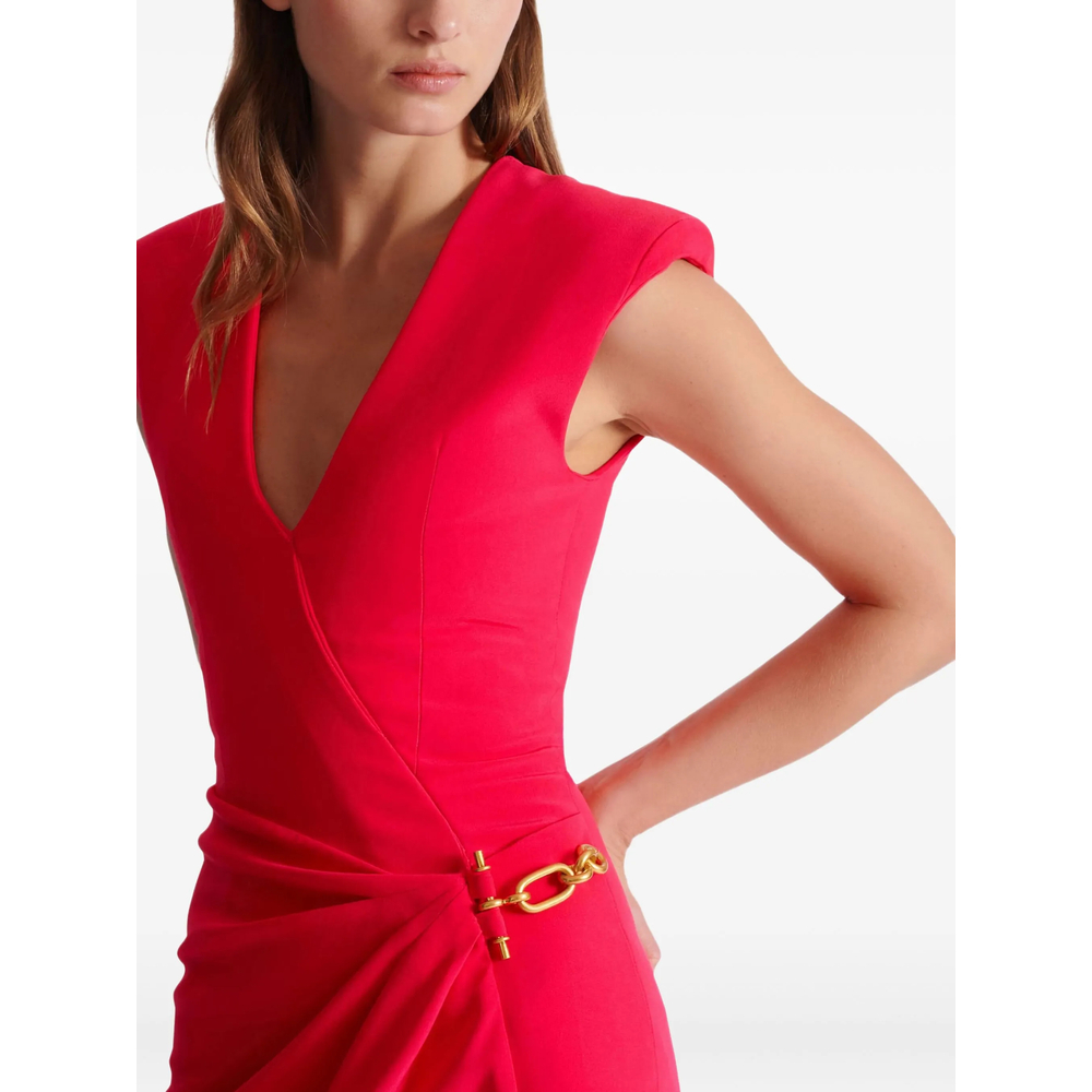[Balmain] Sleeveless dress SS26 GF1RPB05 VB00 4PK