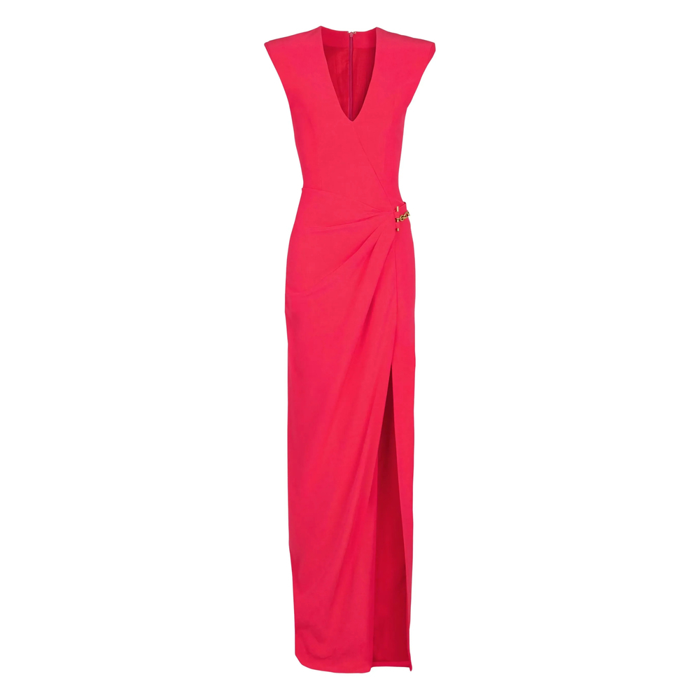 [Balmain] Sleeveless dress SS26 GF1RPB05 VB00 4PK