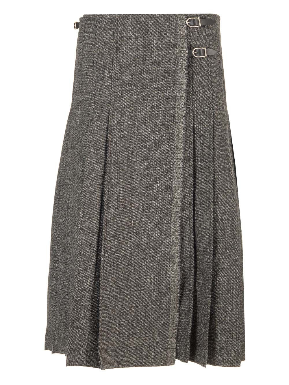 [DURAZZI MILANO] Long skirt FW24 FW24SK07 034CARB002