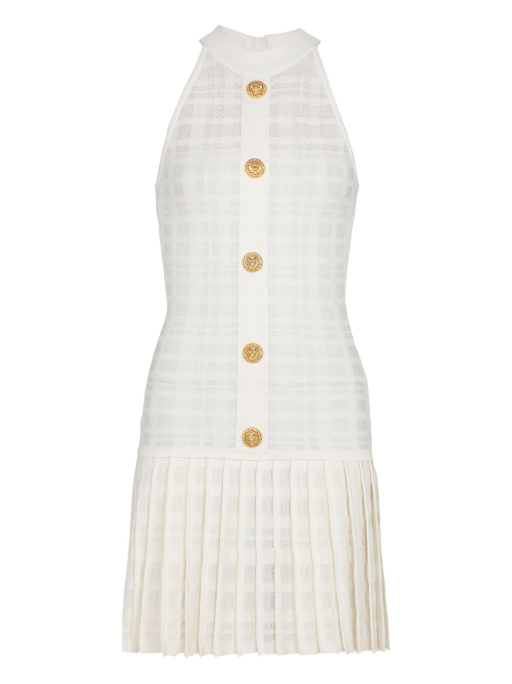 [Balmain] Sleeveless dress SS26 GF1R3375KJ360KA