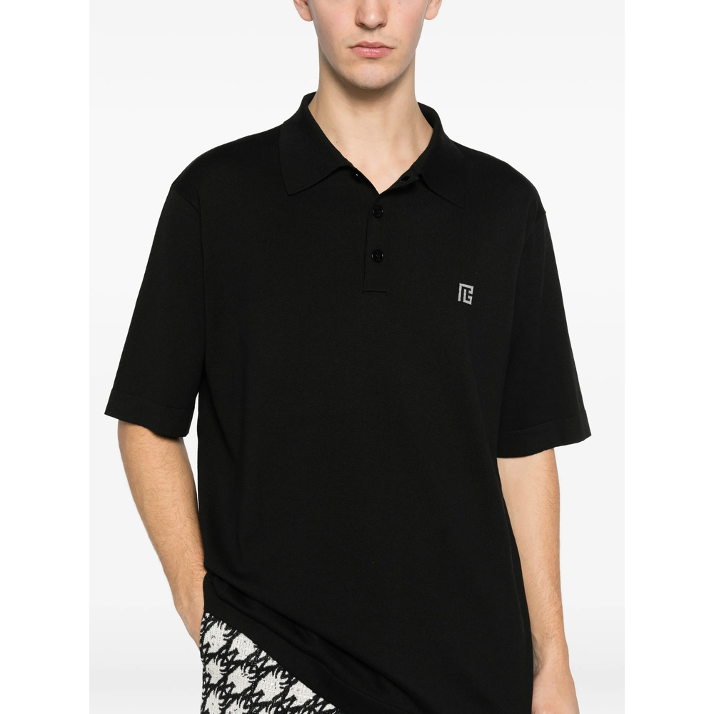 [Balmain] Shirts Long Sleeve SS26 GH1GB044 KJ53 EQU