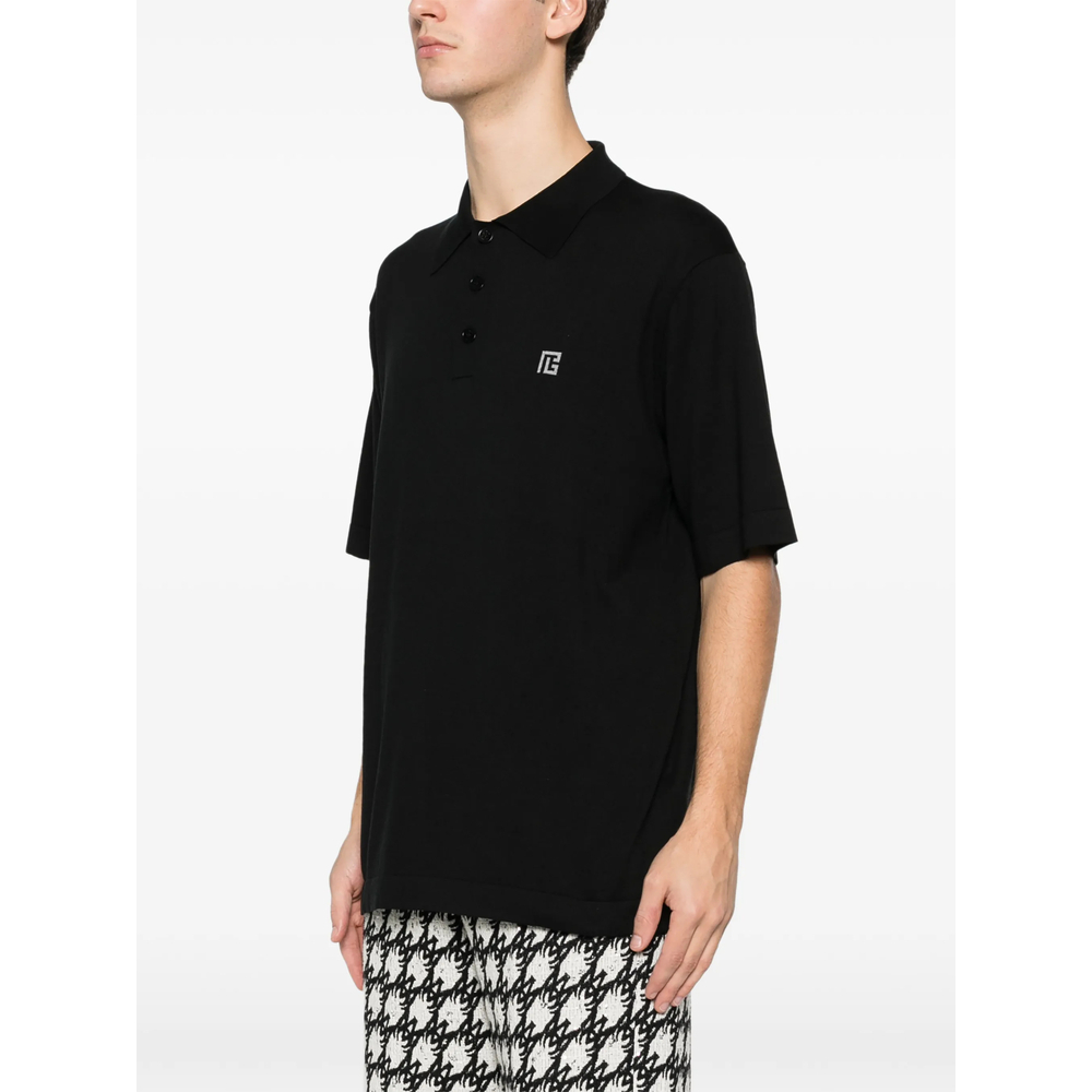 [Balmain] Shirts Long Sleeve SS26 GH1GB044 KJ53 EQU
