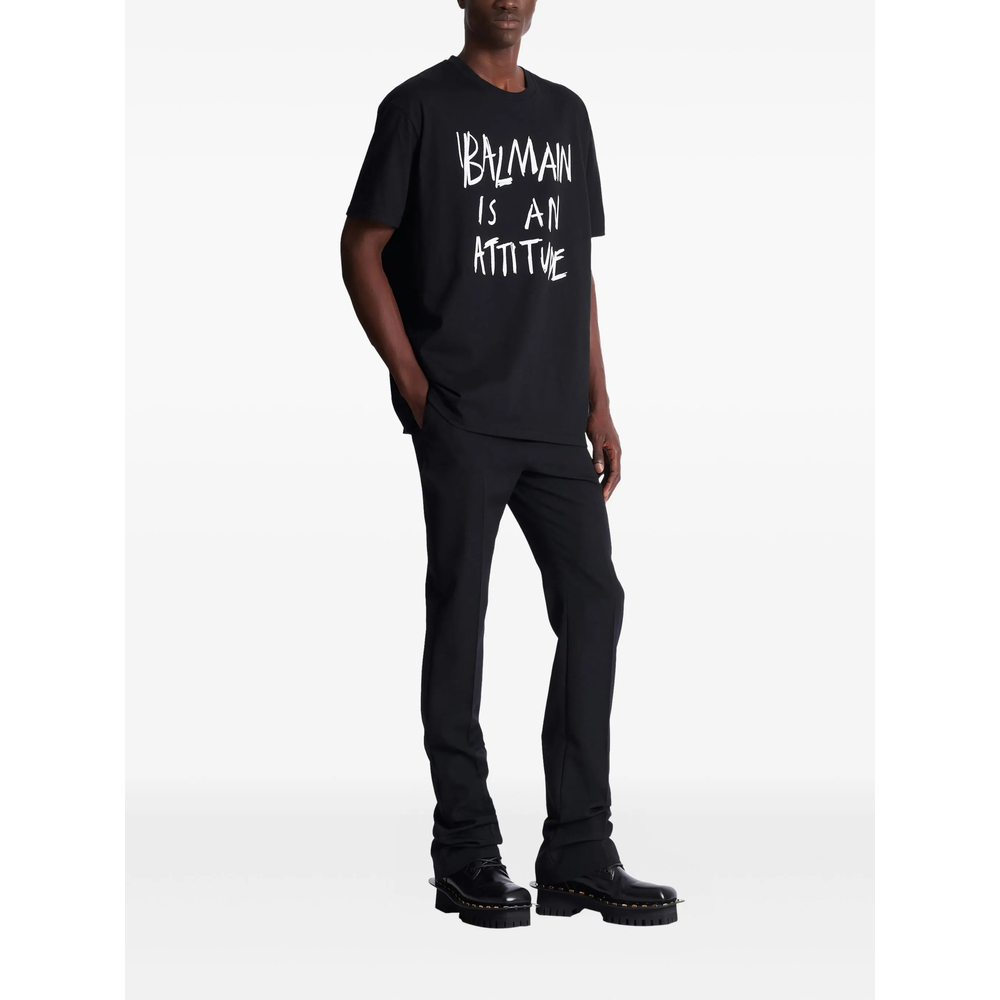 [Balmain] T-shirts Short Sleeve SS26 GH1EG225 GF40 EAB