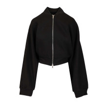[Amazuin] Bomber jacket FW25 11EVEUDBDEEP BLACK