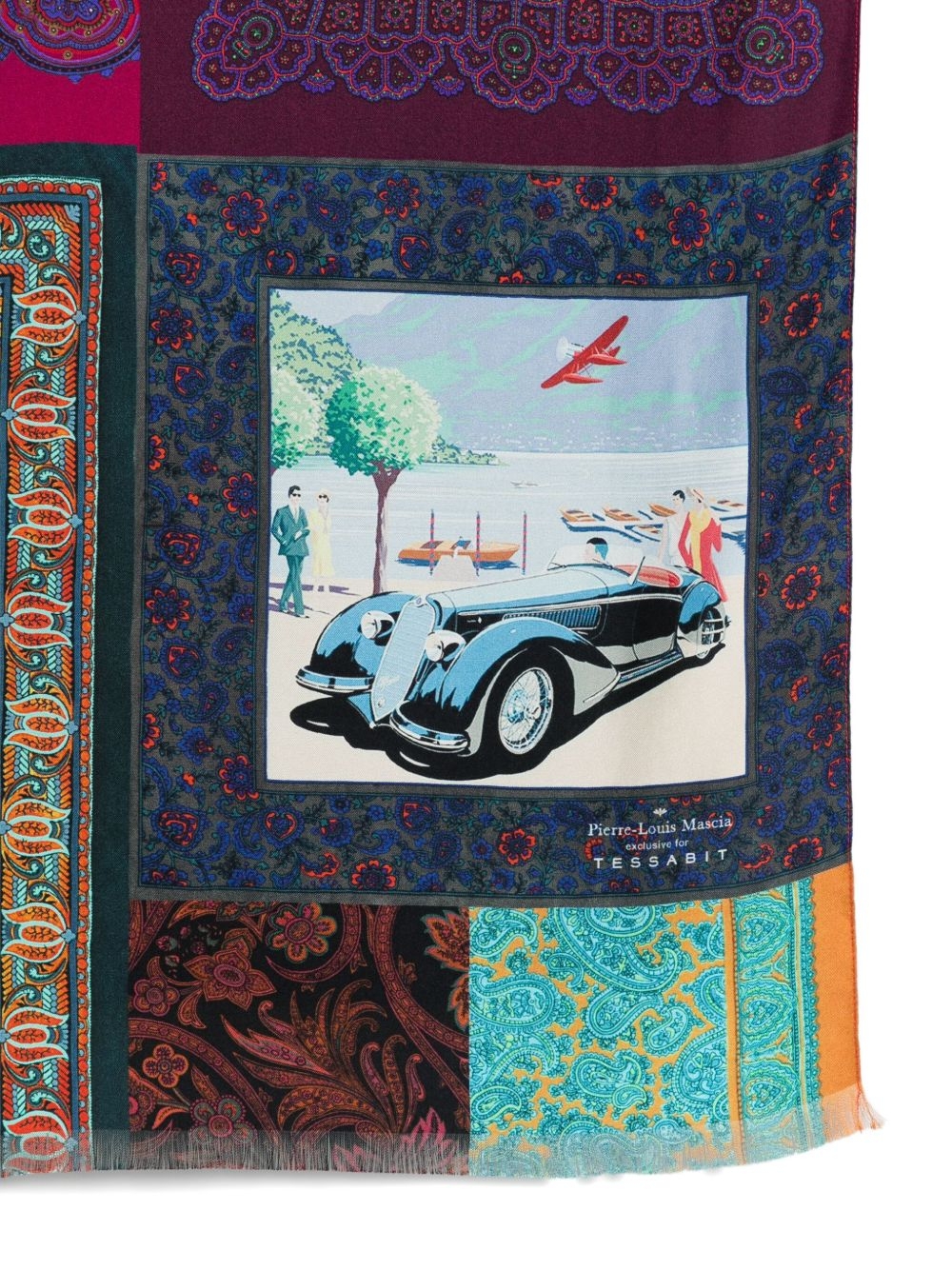 [Pierre Louis Mascia] Scarf FW25 ALOE/SW-065X200A108-1842883