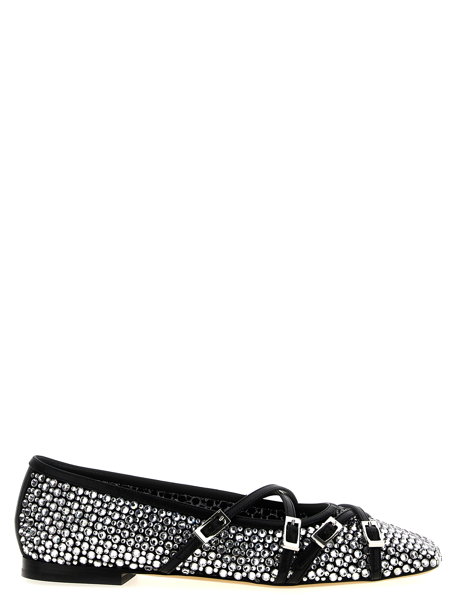 [MACH & MACH] Flat shoes SS25 R25S092710NETB17BLACK