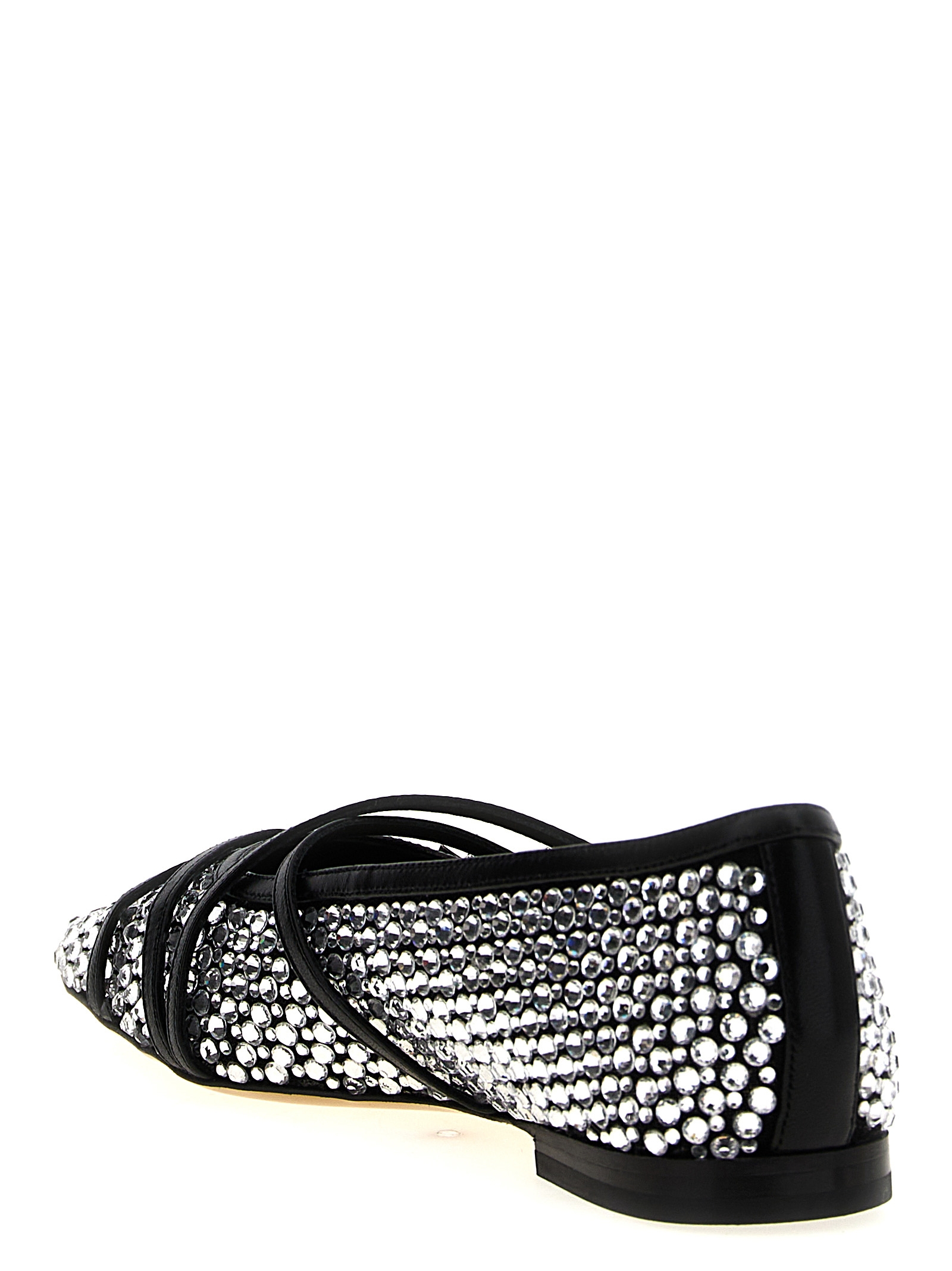 [MACH & MACH] Flat shoes SS25 R25S092710NETB17BLACK