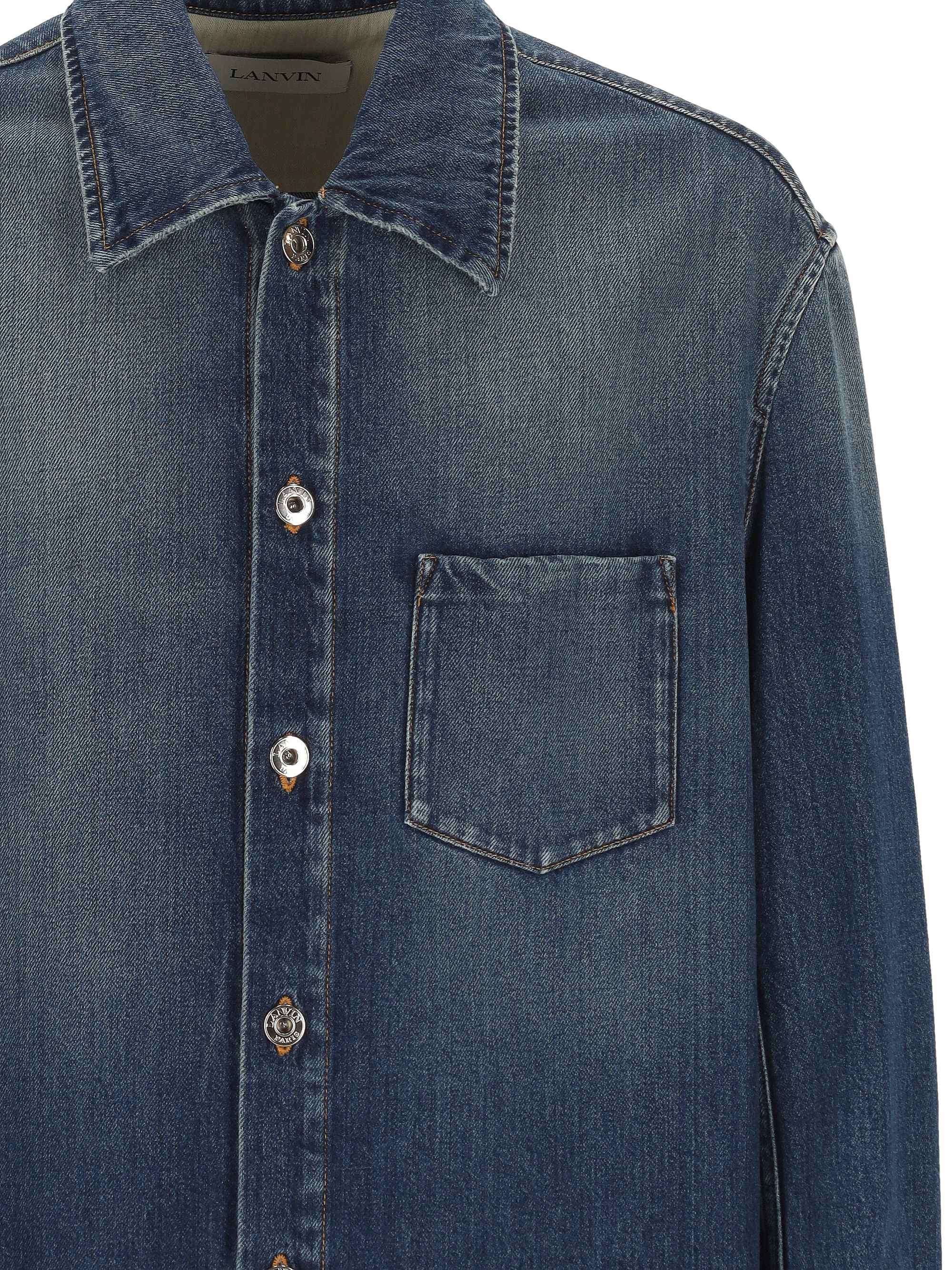 [Lanvin] Shirts Long Sleeve SS25 RMSI0126D086P2523