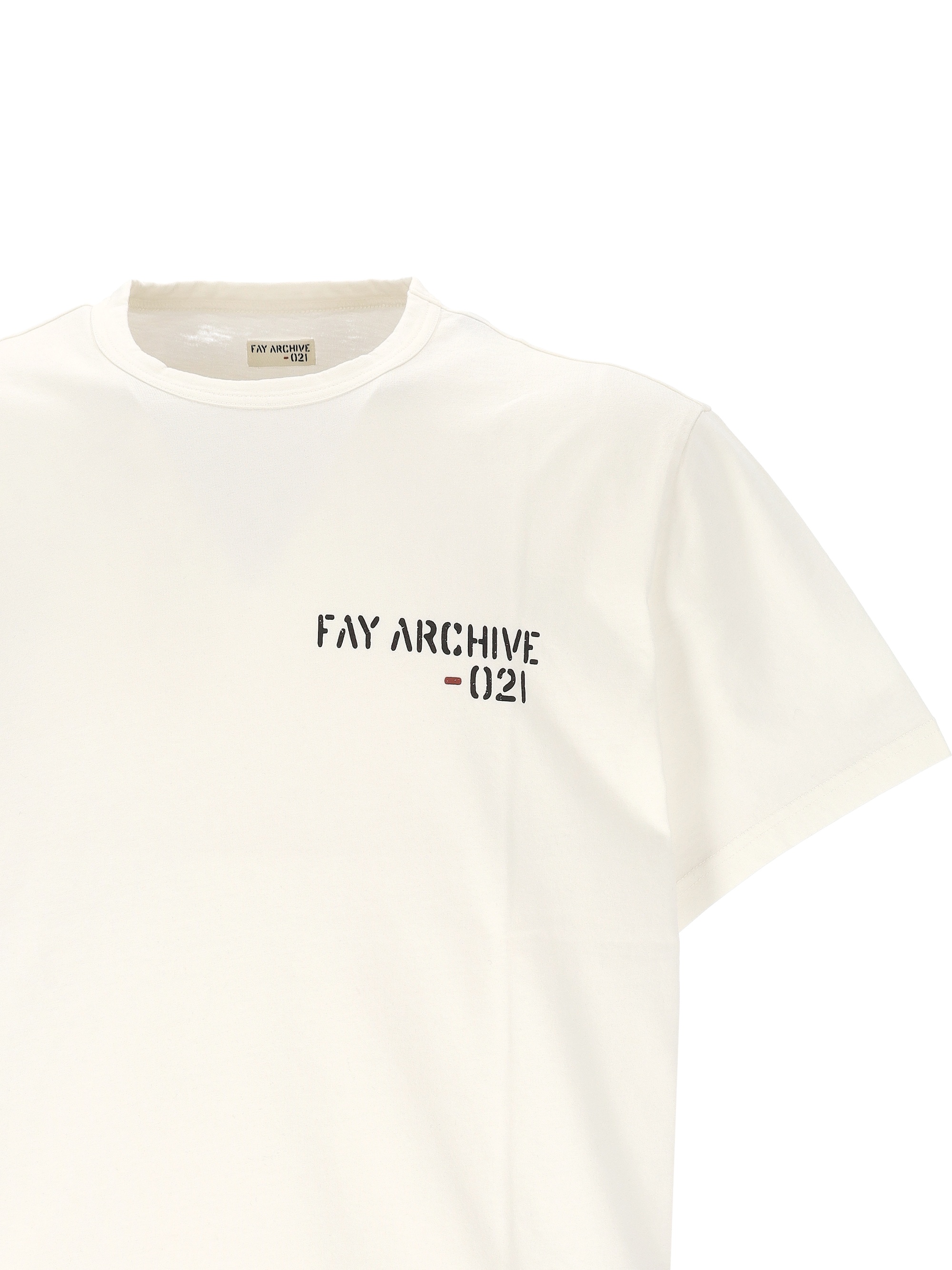 [Fay] T-shirts Short Sleeve SS25 MPMB350120LTGGB004