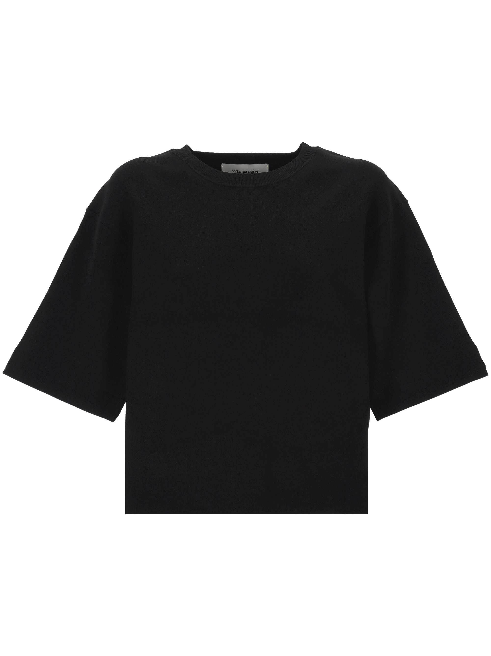 [Yves Salomon] T-shirts Short Sleeve SS25 25EYH50353MSVPC99