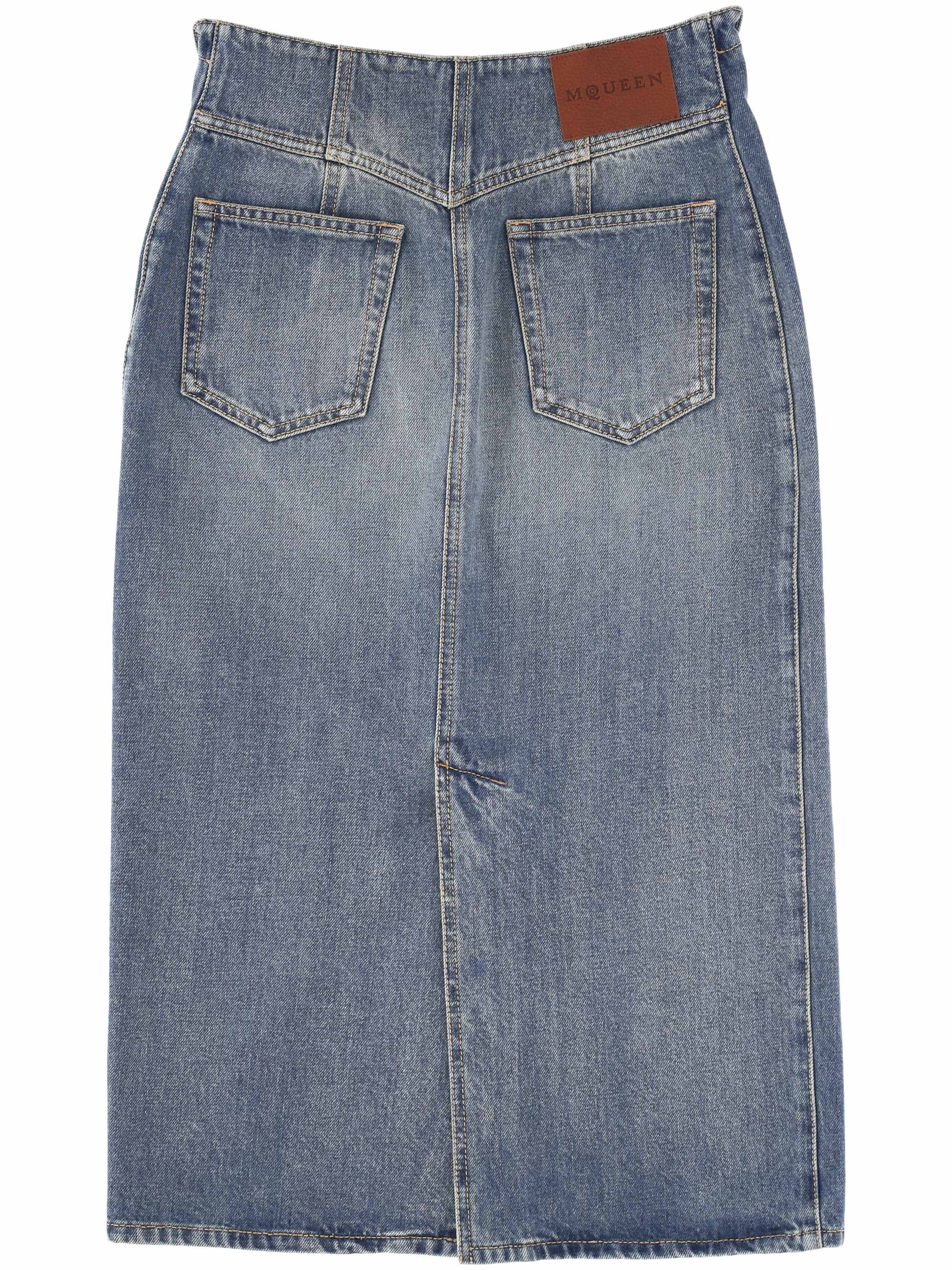 [Alexander McQueen] Long skirt SS25 817920QMACV4315