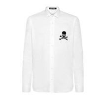 [Philipp Plein] Shirts Long Sleeve SS24 MRP2121PTE003N01