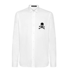 [Philipp Plein] Shirts Long Sleeve SS24 MRP2121PTE003N01