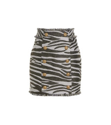 [Balmain] Mini skirt SS23 AF1LB815VC80GAD