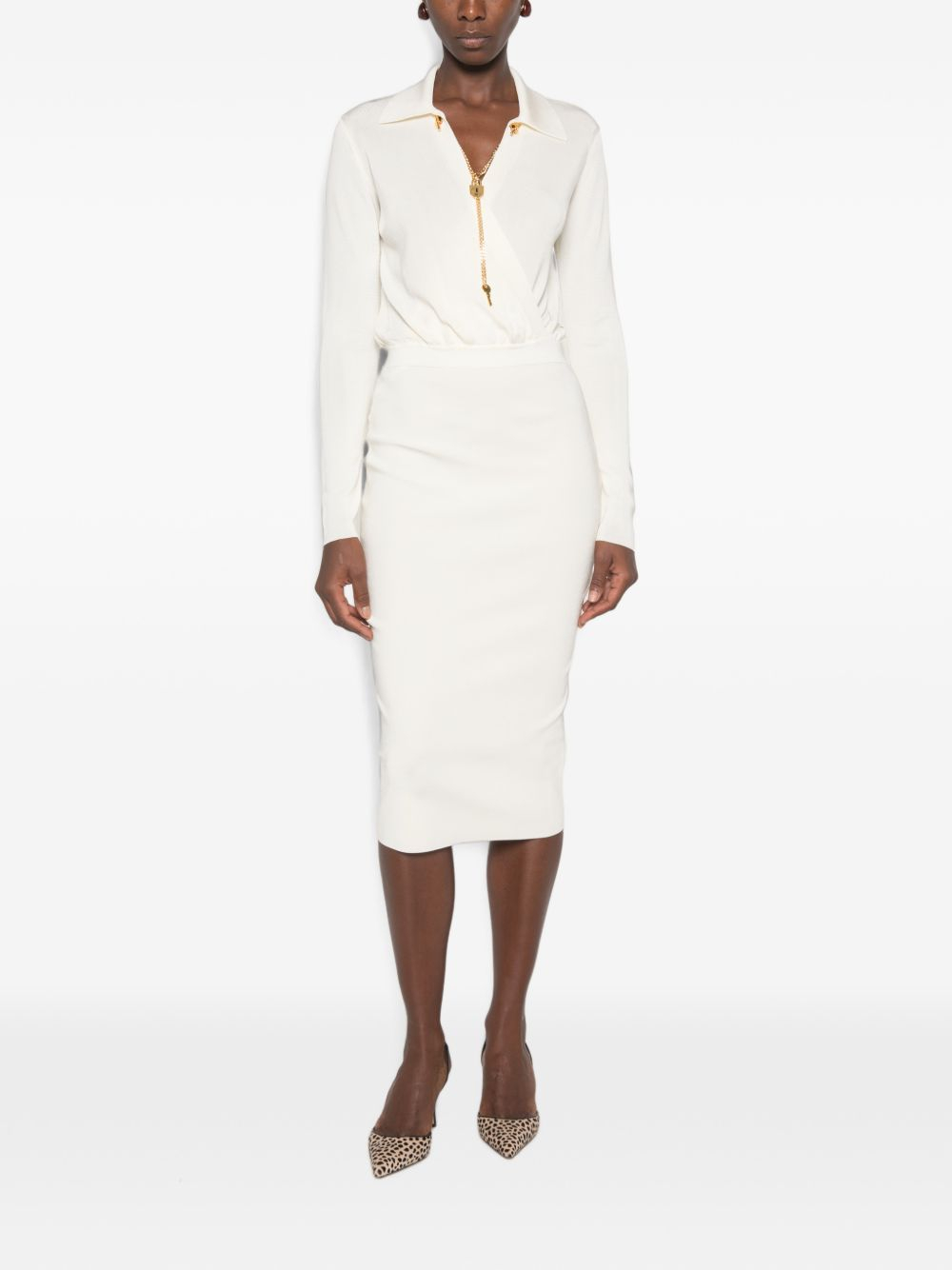 [ELISABETTA FRANCHI] Sleeveless dress FW26 AM19S66E2193
