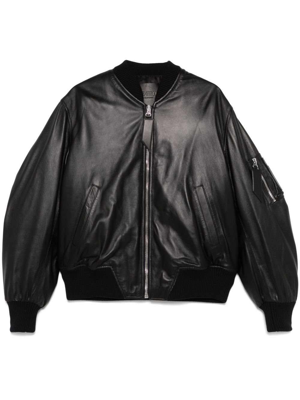 [The Attico] Leather Jacket FW26 261WCB00004LBT128AA100