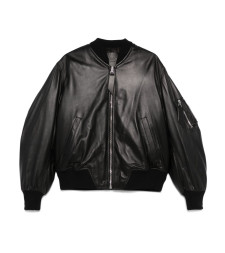 [The Attico] Leather Jacket FW26 261WCB00004LBT128AA100