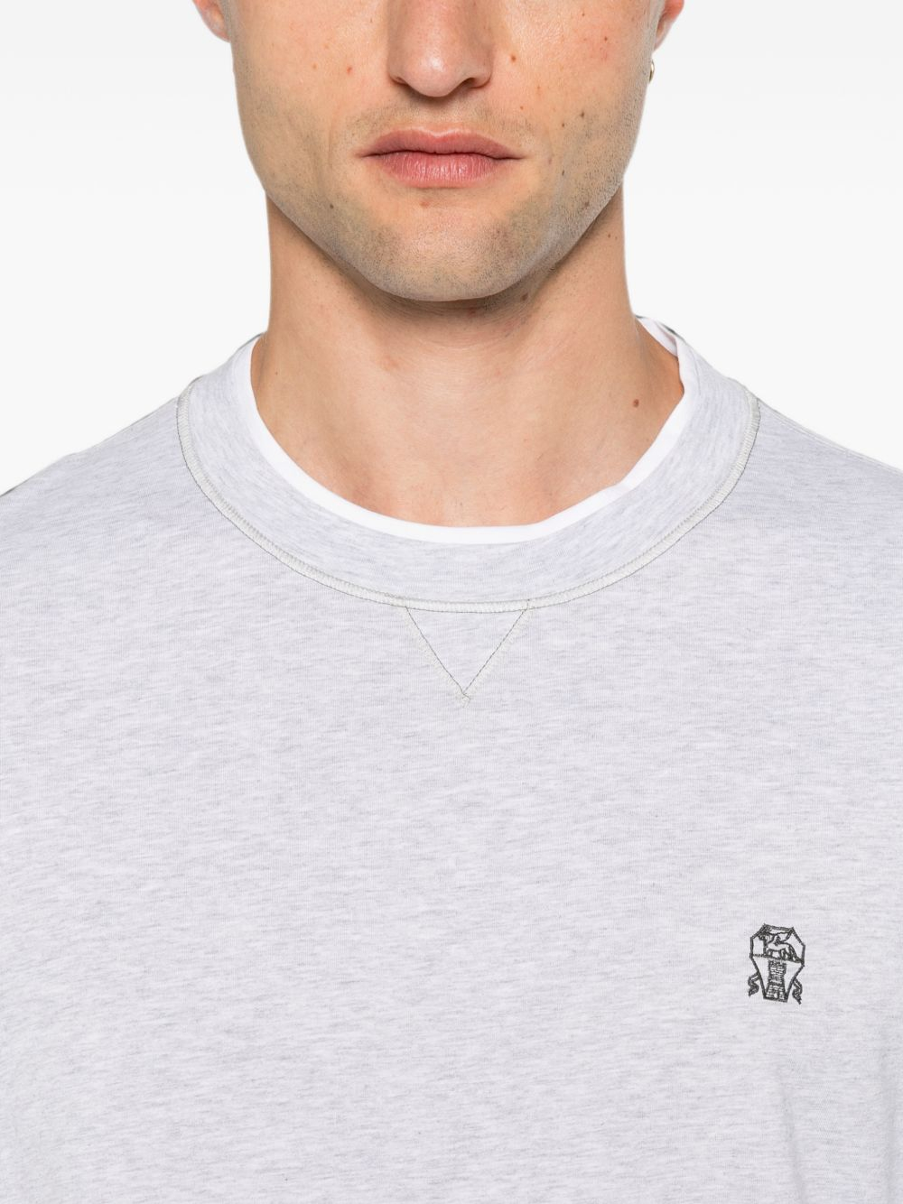[Brunello Cucinelli] T-shirts Short Sleeve FW26 M0B137451GCDN53