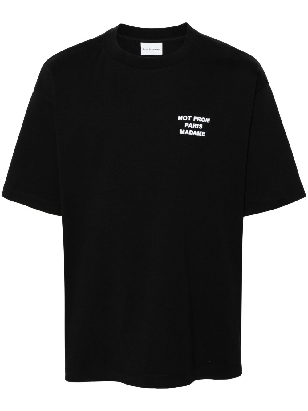 [DROLE DE MONSIEUR] T-shirts Short Sleeve FW26 PERMTS203CO002BL