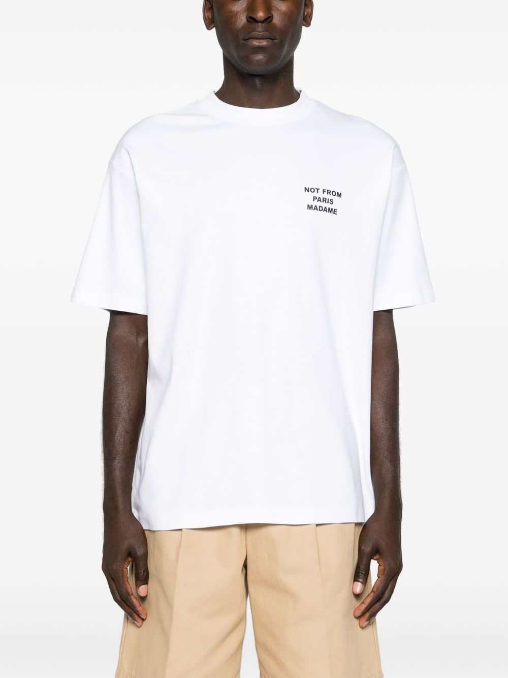 [DROLE DE MONSIEUR] T-shirts Short Sleeve FW26 PERMTS203CO002OPW