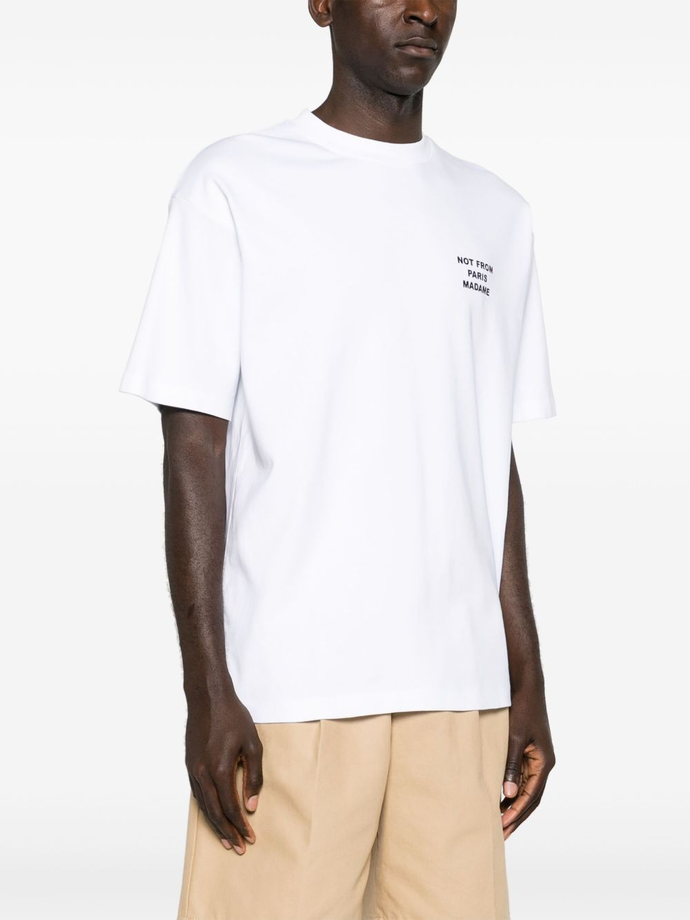 [DROLE DE MONSIEUR] T-shirts Short Sleeve FW26 PERMTS203CO002OPW