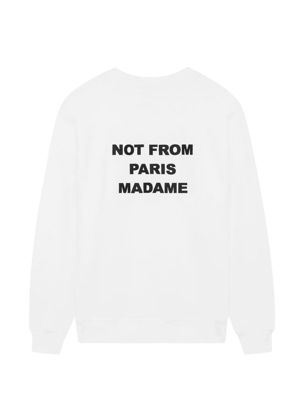 [DROLE DE MONSIEUR] Sweatshirt FW26 PERMSW149CO127WT