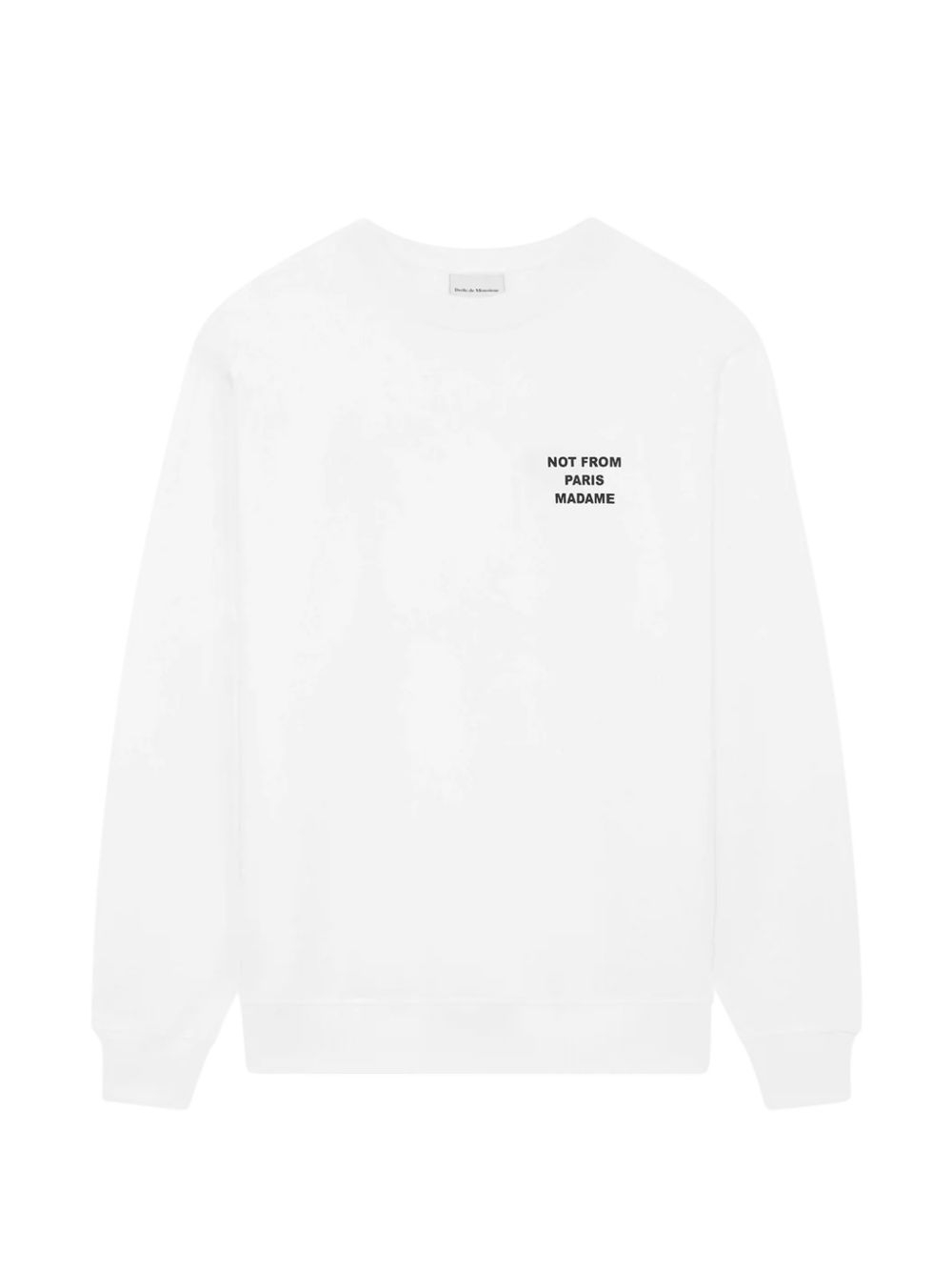 [DROLE DE MONSIEUR] Sweatshirt FW26 PERMSW149CO127WT