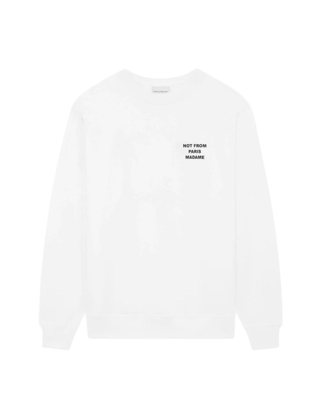 [DROLE DE MONSIEUR] Sweatshirt FW26 PERMSW149CO127WT