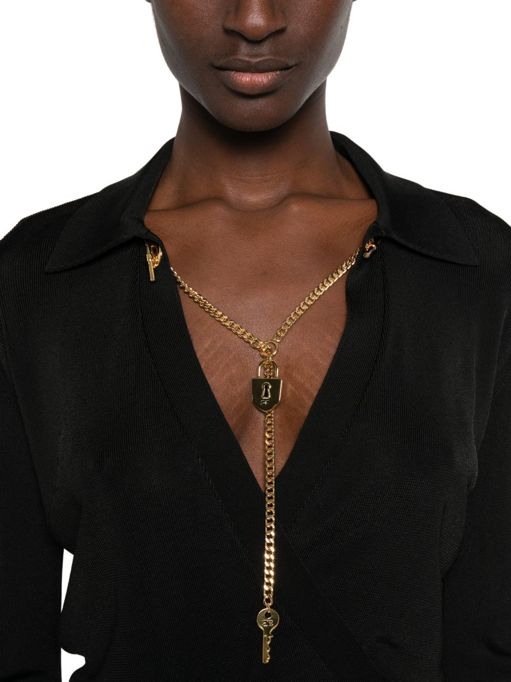 [ELISABETTA FRANCHI] T-shirts Long Sleeve FW26 BK03S66E2110