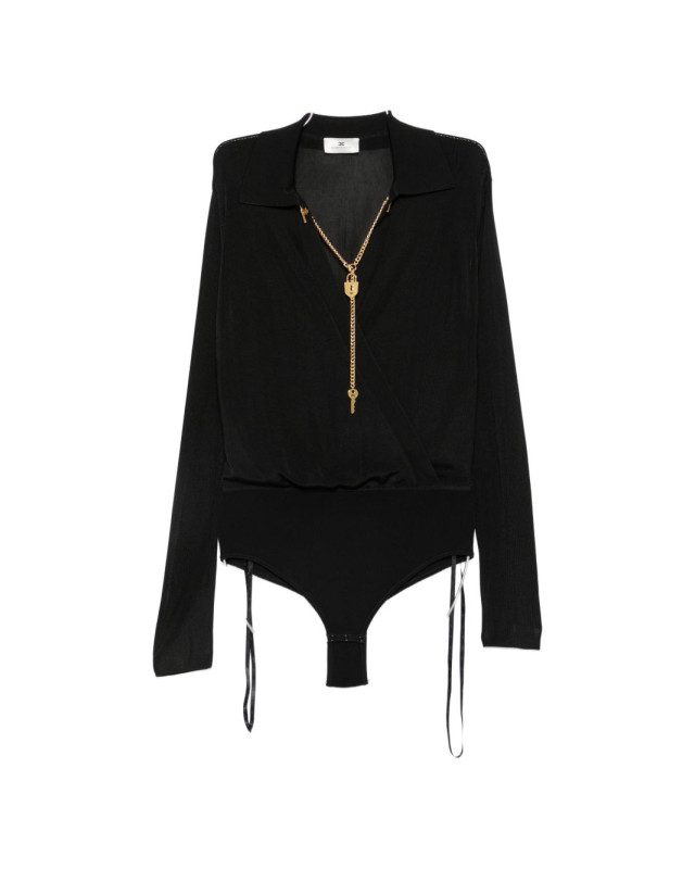 [ELISABETTA FRANCHI] T-shirts Long Sleeve FW26 BK03S66E2110