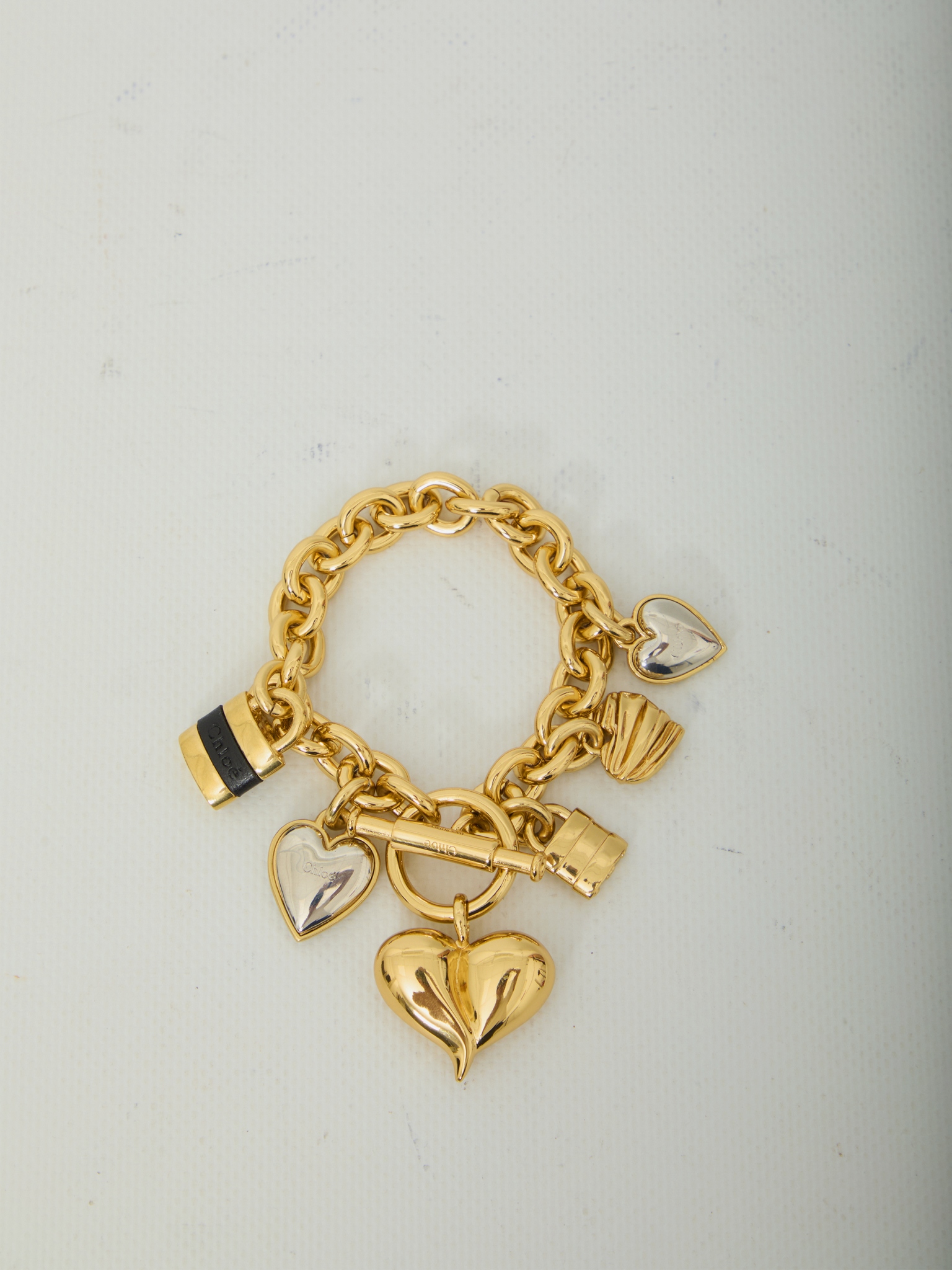[Chloe] Bracelet FW26 CH26AJB04LEB__7ZL