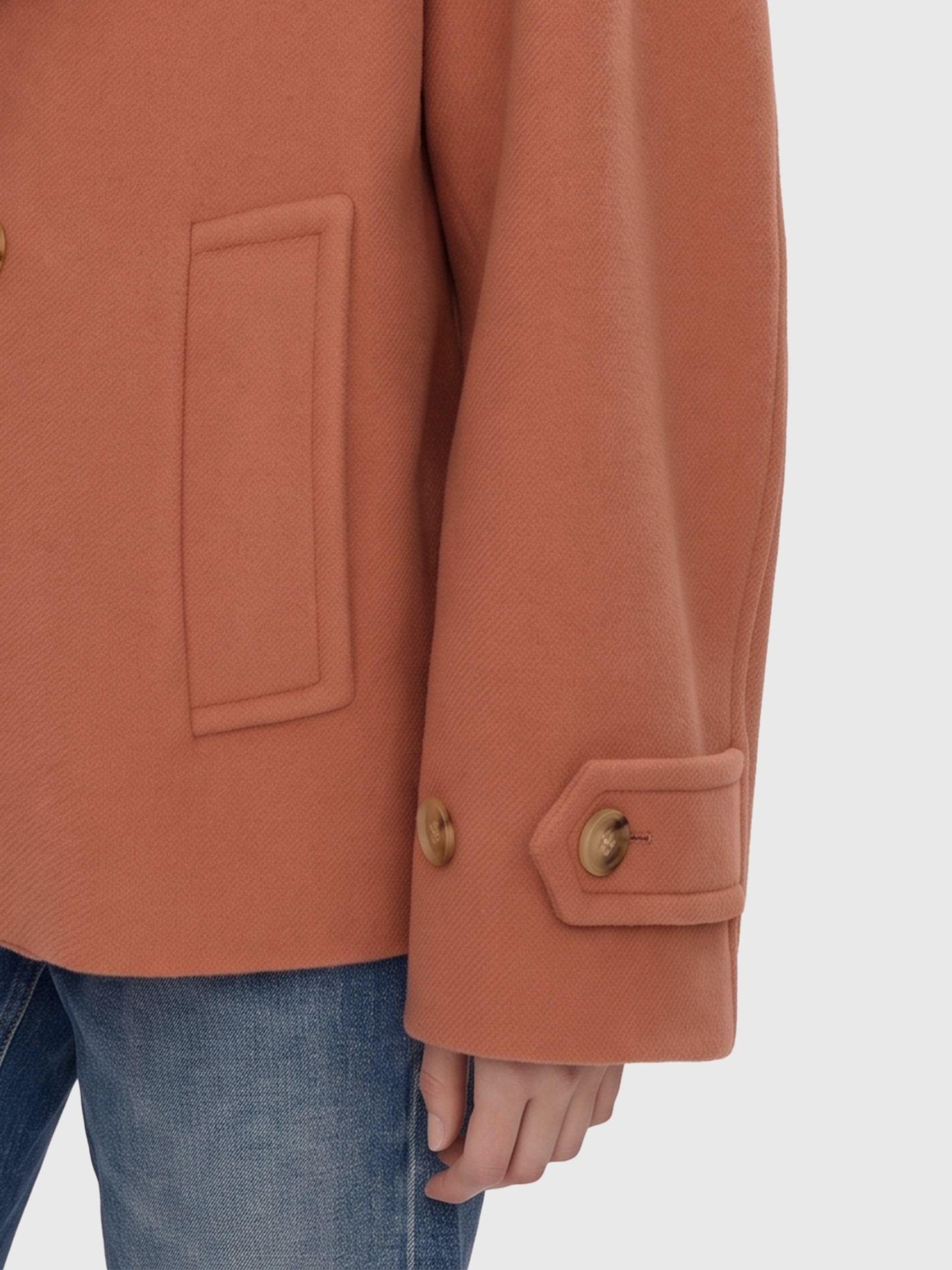[Chloe] Coat FW26 CH25WMA96272__6AG
