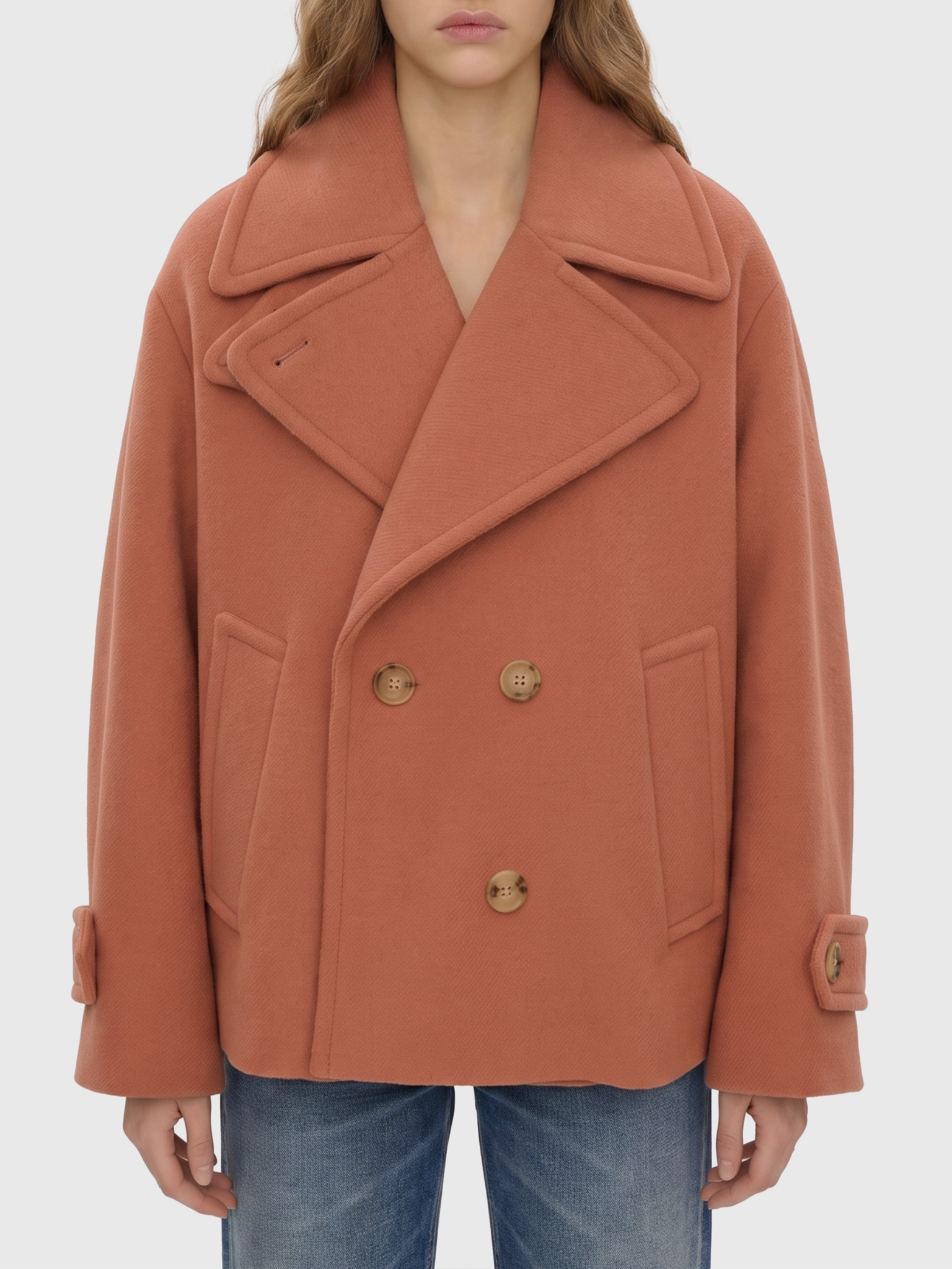 [Chloe] Coat FW26 CH25WMA96272__6AG