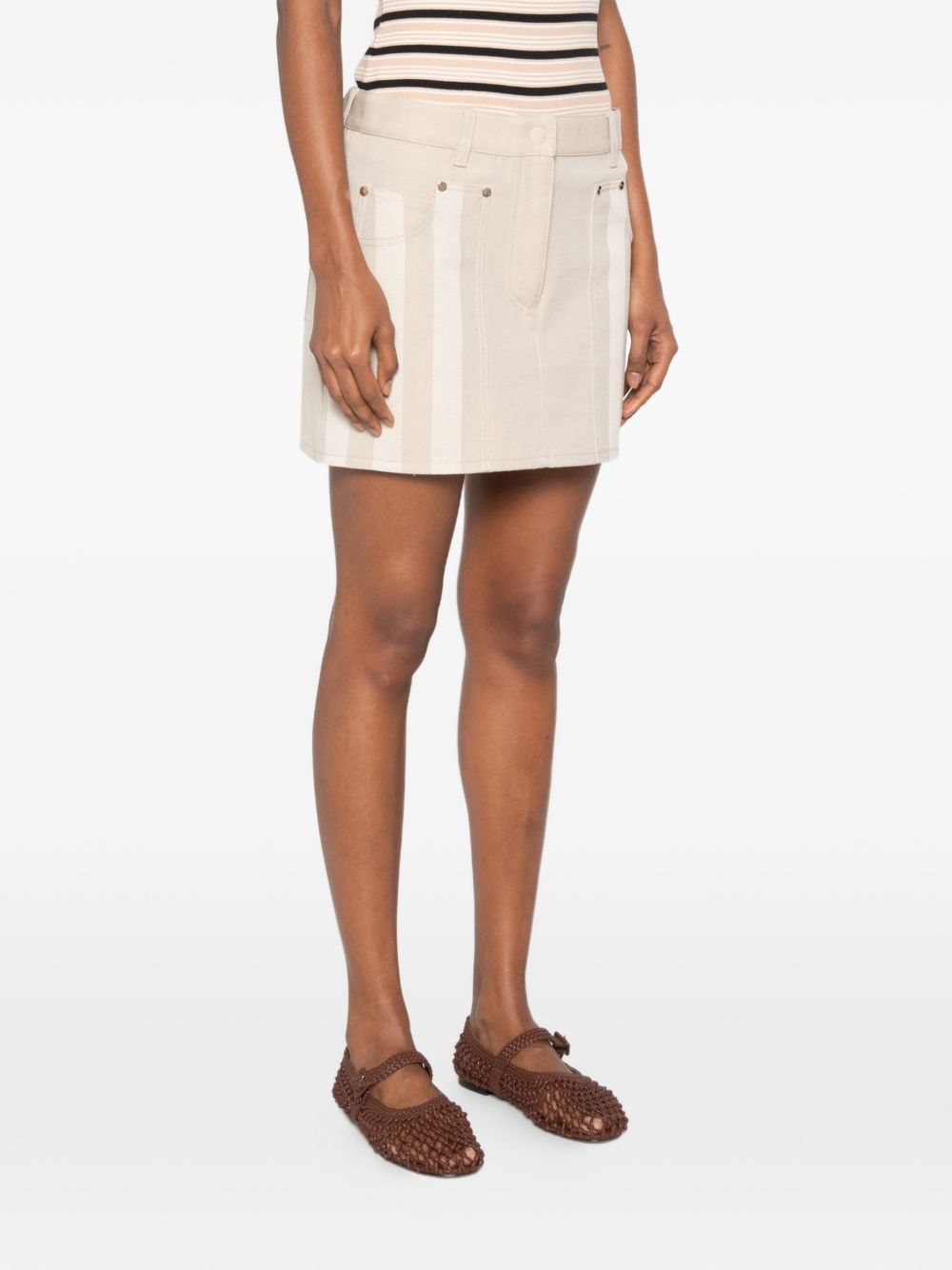 [Fendi] Mini skirt FW26 FLQ611AW8IF1WX0